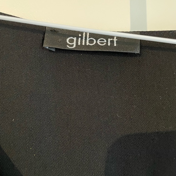 Gilbert black romper with front cut-out and tie - Picture 4 of 5